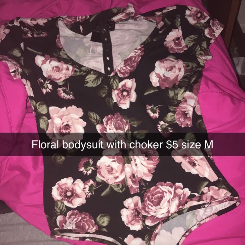 Floral bodysuit